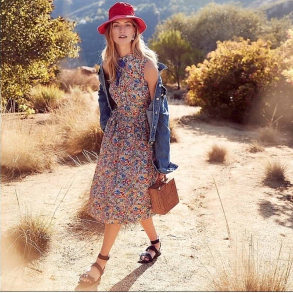 J Cree Liberty Fabric Dress